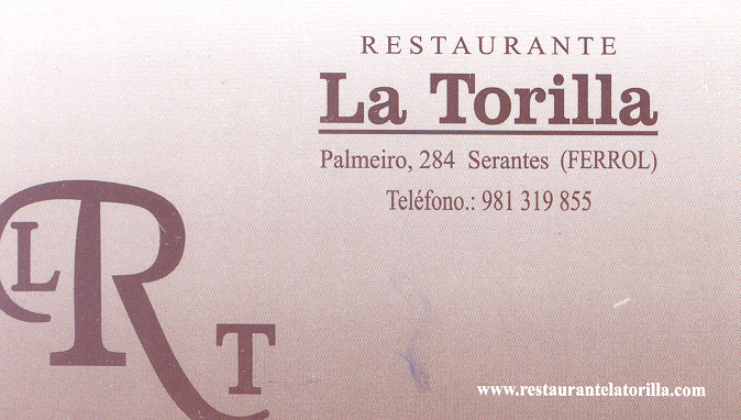 Restaurante La Torilla en Serantes Ferrol. La-Torilla Restaurante La Torilla en Serantes Ferrol