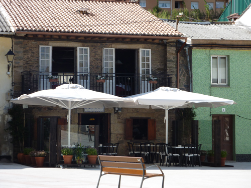 Fachada del restaurante Ricon del Abuelo en Sada La Coruña